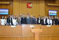 В городском парламенте прошла встреча с учащимися школы № 8.