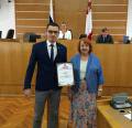Молодежный парламент города Вологды вошел в число победителей областного конкурса в номинации «Лучший Молодежный парламент в законотворческой деятельности».
