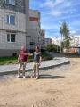 Депутаты проверили ремонт двора дома № 120 по улице Чернышевского 