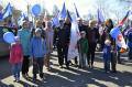 Депутаты и сотрудники аппарата Вологодской городской Думы приняли участие в первомайской демонстрации.