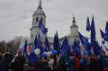 Сегодня, 18 марта, в Вологде прошел митинг-концерт в честь третьей годовщины воссоединения Крыма и Севастополя с Россией