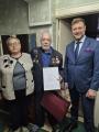 Депутат Василий Аверьянов поздравил Германа Николаевича Коканова с 80-летним юбилеем