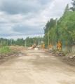 Ремонт улиц Элеваторной и Промышленой в активной фазе