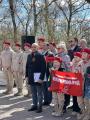 В преддверии 80-летия Великой Победы Глава города Юрий Сапожников торжественно открыл мемориал Танку Т-34 после завершения ремонтных работ
