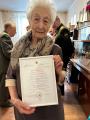 Вологжанка Мэри Котлер отметила 100-летний юбилей